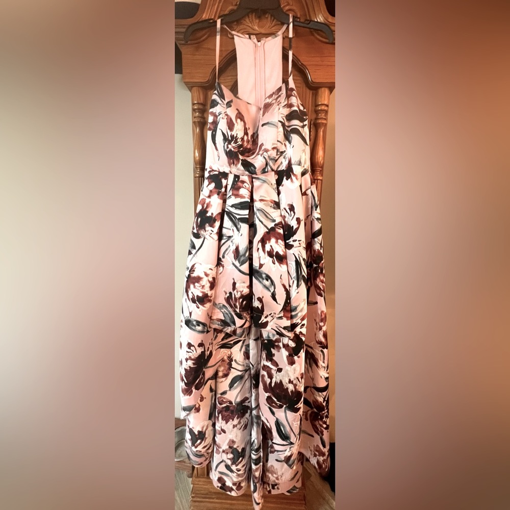 Size 7 floral prom dress